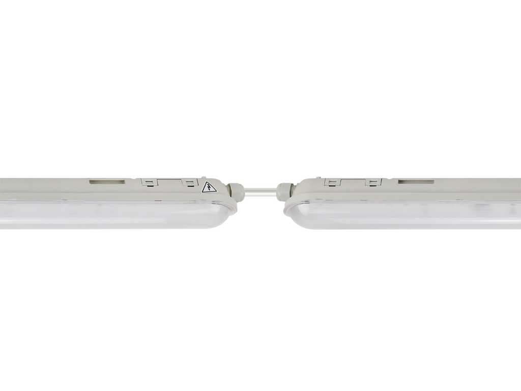 Hermetische armatuur LINKER 4000K 80W 12000lm IP65 150cm grijs PRIME