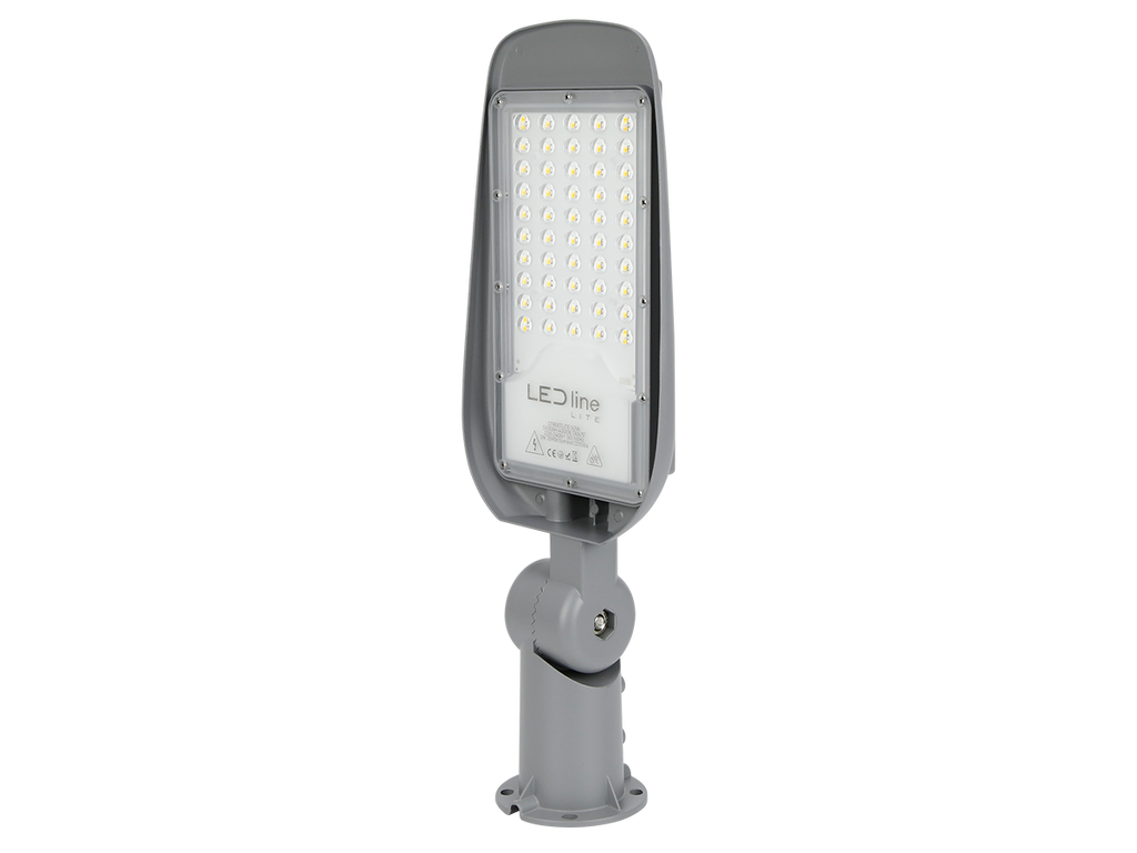 Wegverlichting Armatuur STREETLITE 4000K 50W 5000lm IP65 grijs LITE