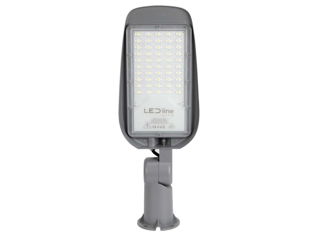 Wegverlichting Armatuur STREETLITE 4000K 50W 5000lm IP65 grijs LITE