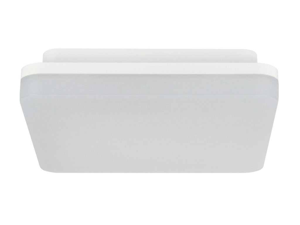 Plafonlamp ACTON 4000K 18W 2000lm vierkant IP54 wit PRIME