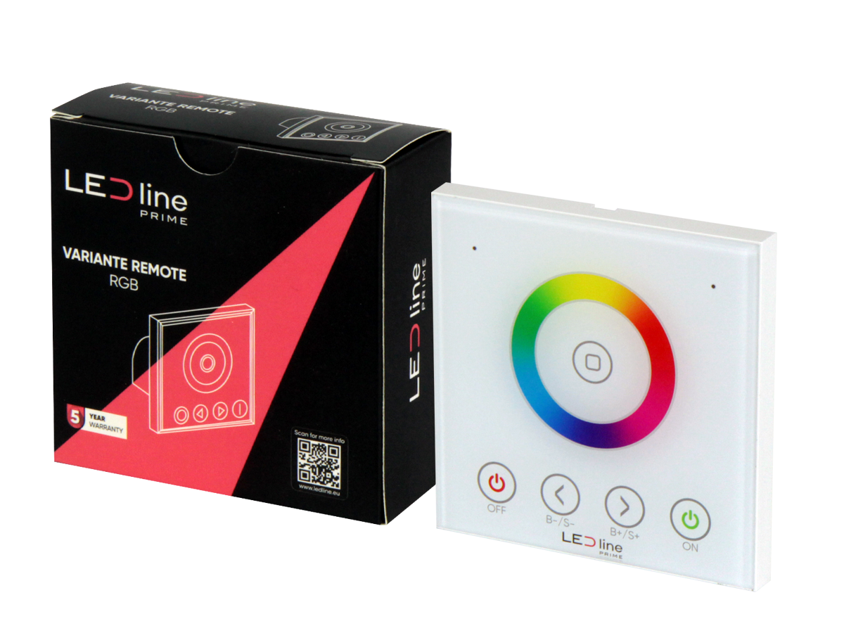 RF wandbediening voor VARIANTE RGB PRIME controller