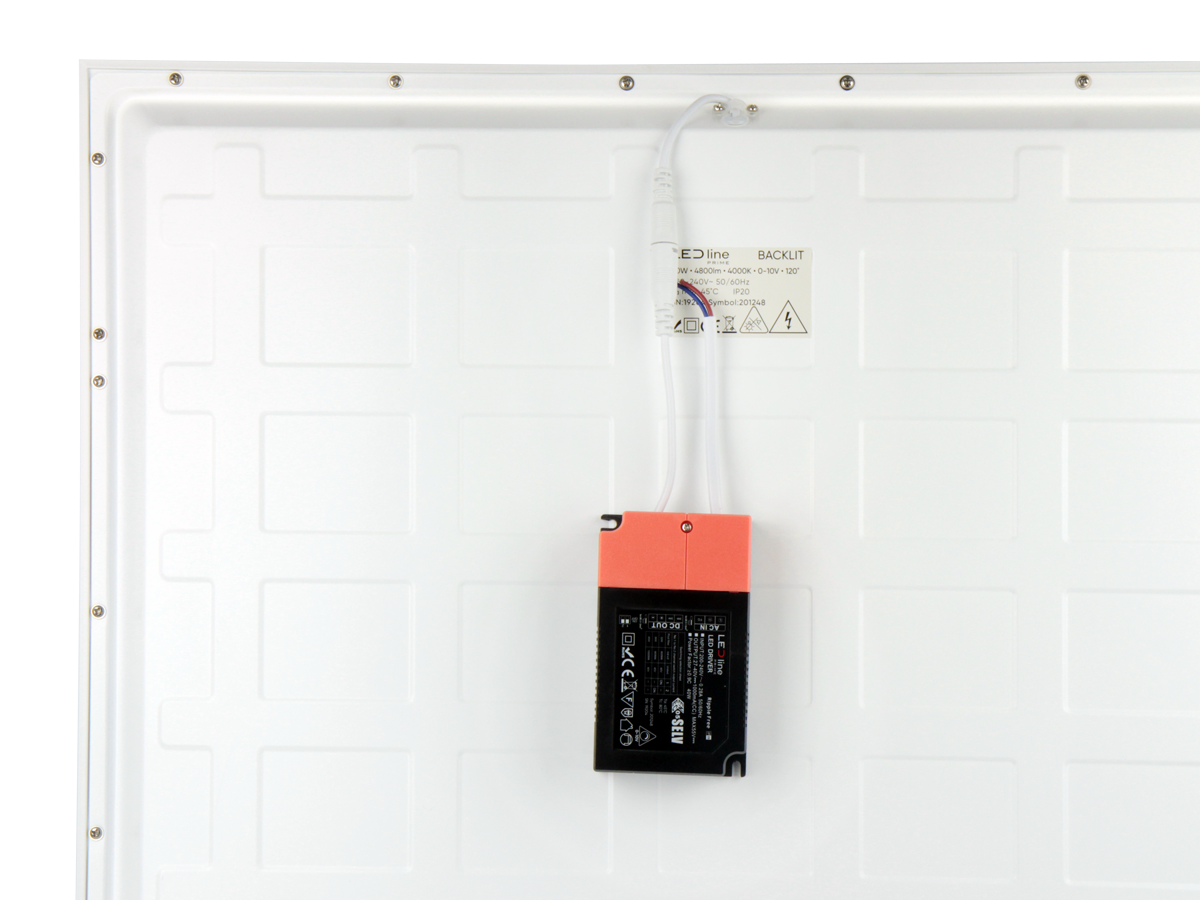 Panel Backlit 4000K 40W 4800lm 60x60 cm wit PRIME 0-10V