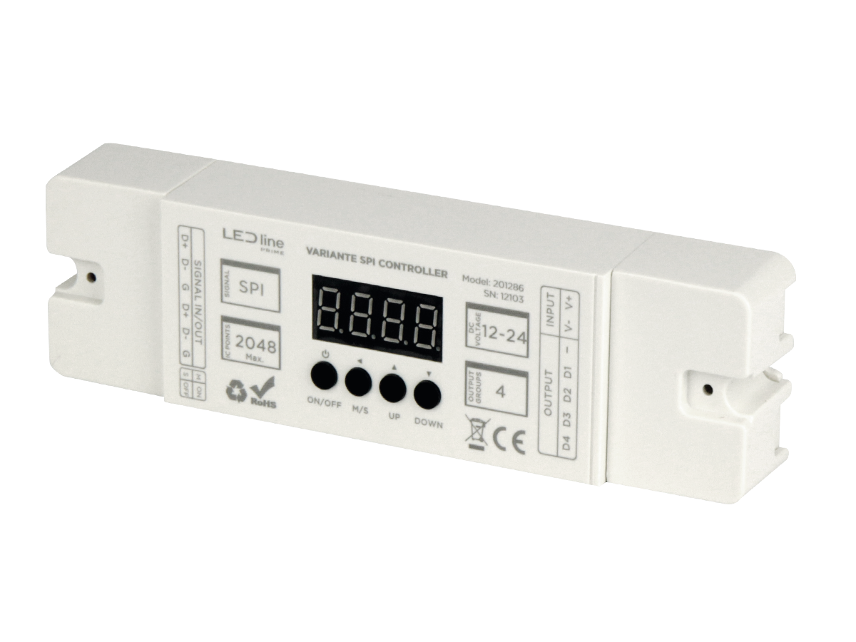 Variante RF SPI Controller DIGITAL 4in1 (mono/CCT/RGB/RGBW) PRIME