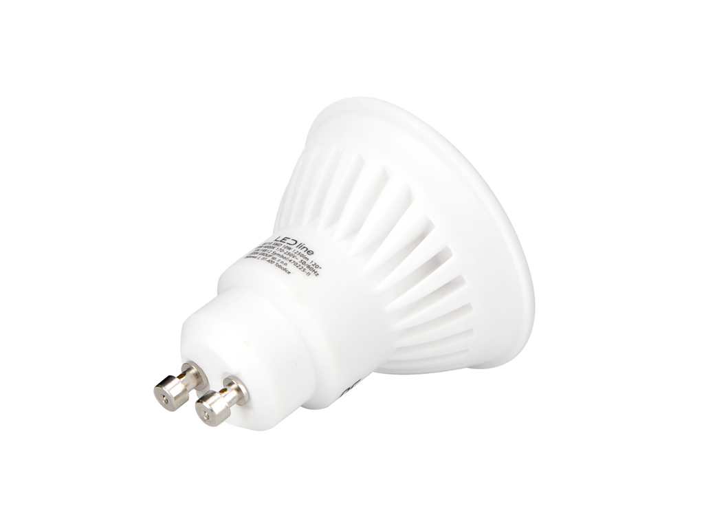 LED-lamp GU10 4000K 10W 1250lm 230V 120 ° DIM Keramische prime