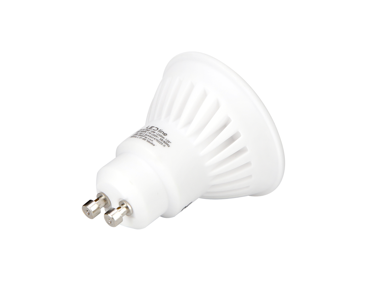 LED-lamp GU10 4000K 10W 1250lm 230V 120 ° DIM Keramische prime