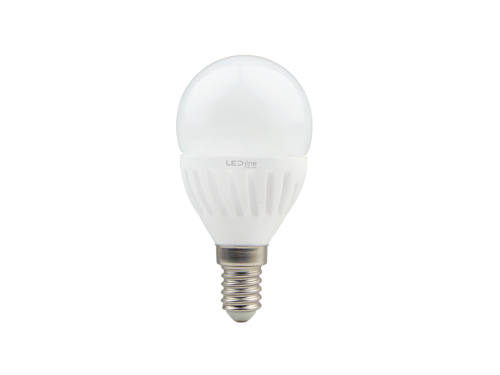 LED-lamp E14 4000K 7W 1000lm 230V 220 ° G45 Keramiek PRIME