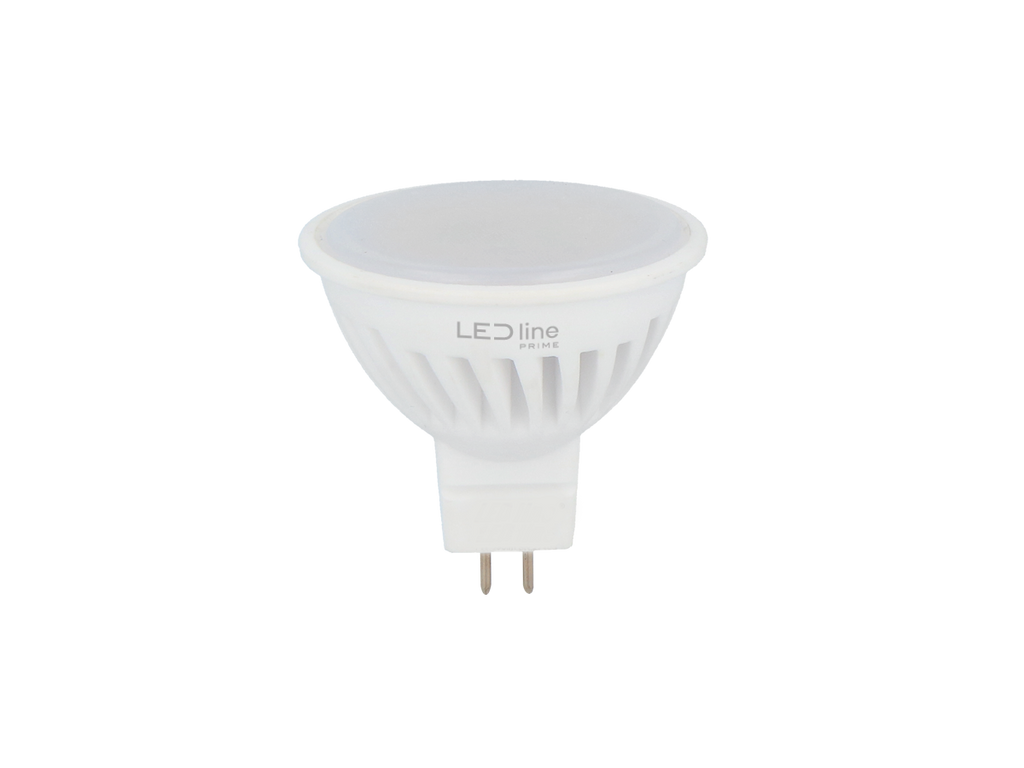 LED-lamp MR16 4000K 5W 600lm 10-18V AC/DC 120 ° GU5.3 PRIME Keramiek
