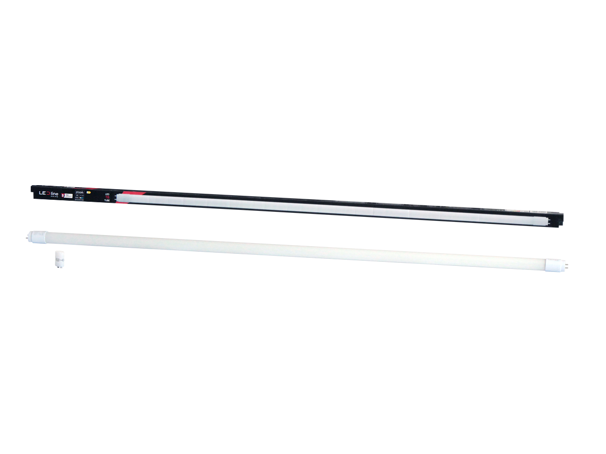 LED-buis T8 G13 6500K 18W 2700lm 230V 270° 120cm Glas PRIME (Zonder brug)
