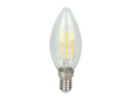 LED-lamp E14 4000K 4W 480lm 230V 360 ° FILAMENT C35 LITE Glas