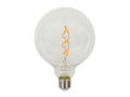 LED-lamp E27 1800K 4W 230lm 230V 360 ° FILAMENT G125 DIM Glazen prime