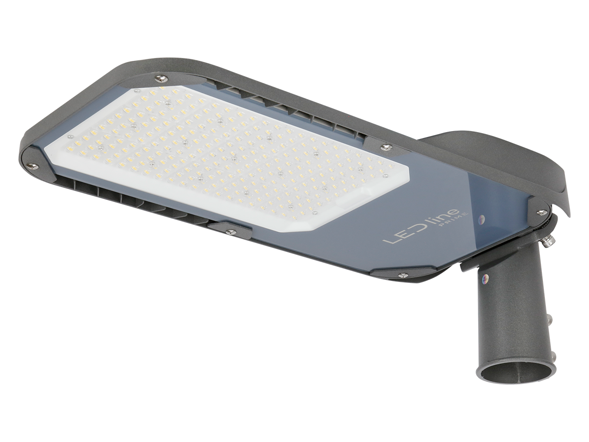 Wegverlichting Armatuur CAMINO 4000K 150W 21000lm IP66 grijs PRIME