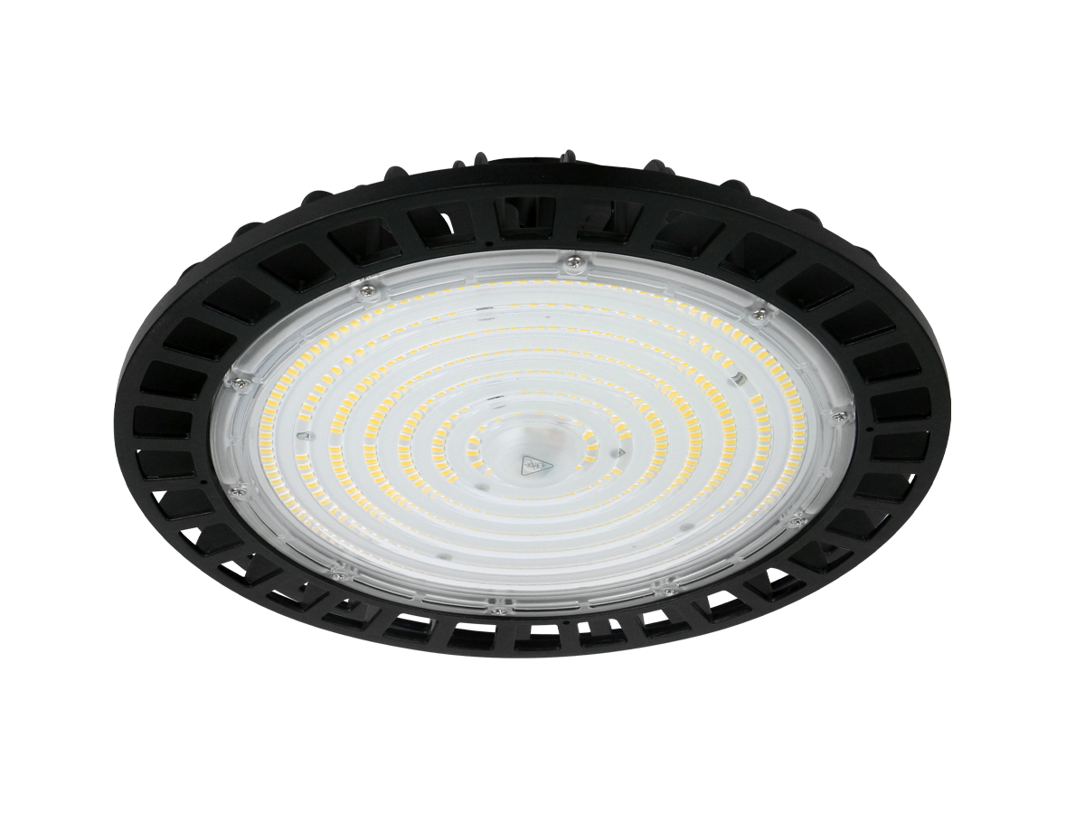Highbay Armatuur PHANTOM 4000K 150W 28500lm 120° IP65 zwart PRIME 1-10V