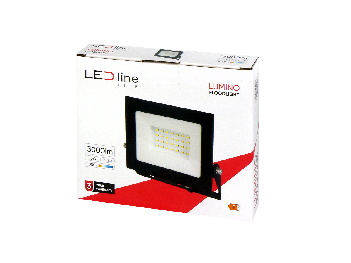 LED line LUMINO 4000K 30W 3000lm 120° IP65 LITE