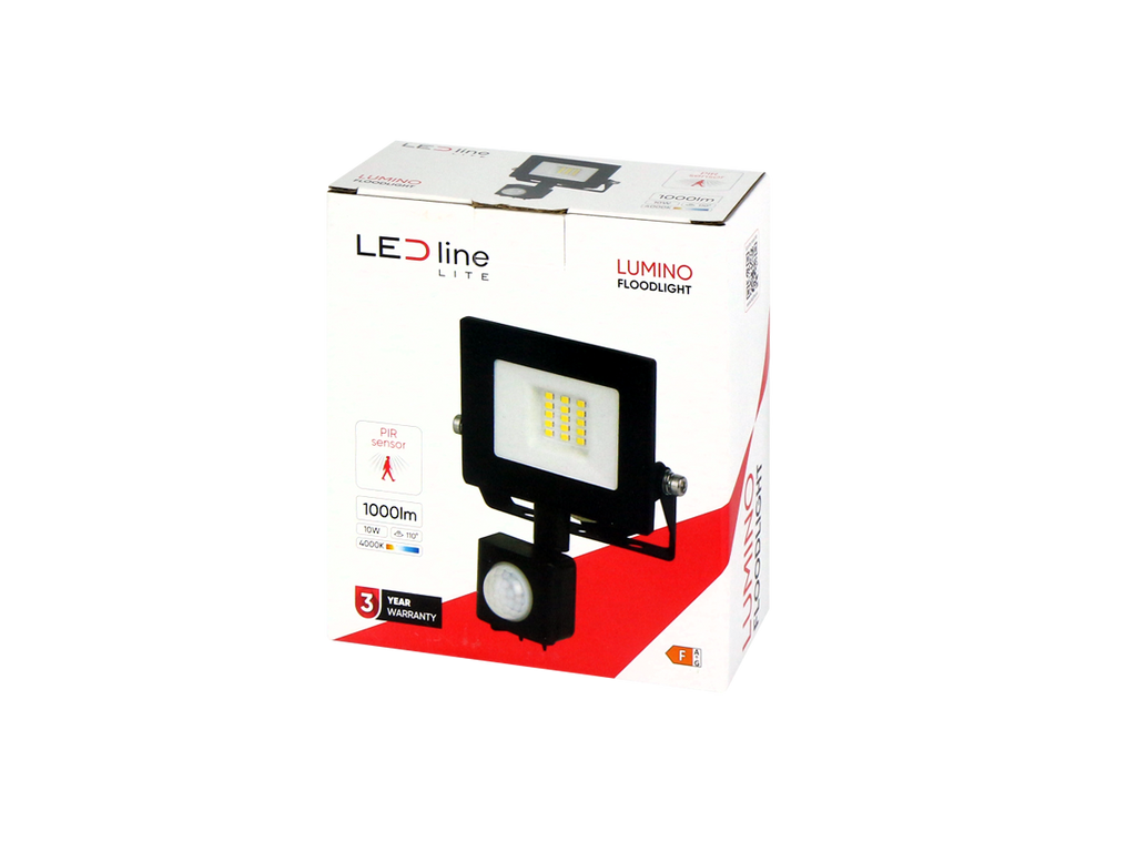 LED line LUMINO 4000K 10W 1000lm 120° IP44 LITE bewegingssensor