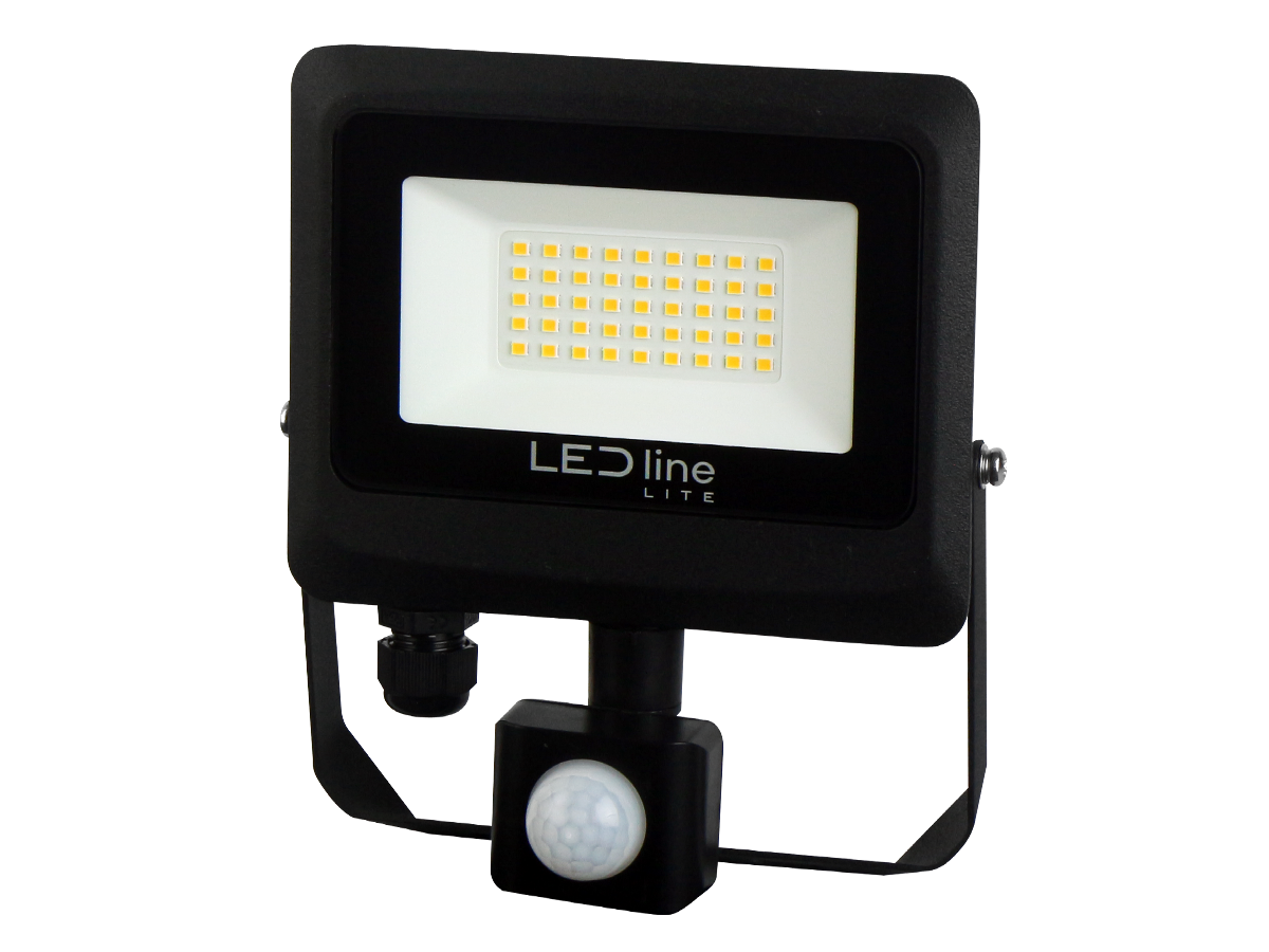 Floodlight PHOTON 4000K 30W 3000lm 120° IP65 LITE bewegingssensor