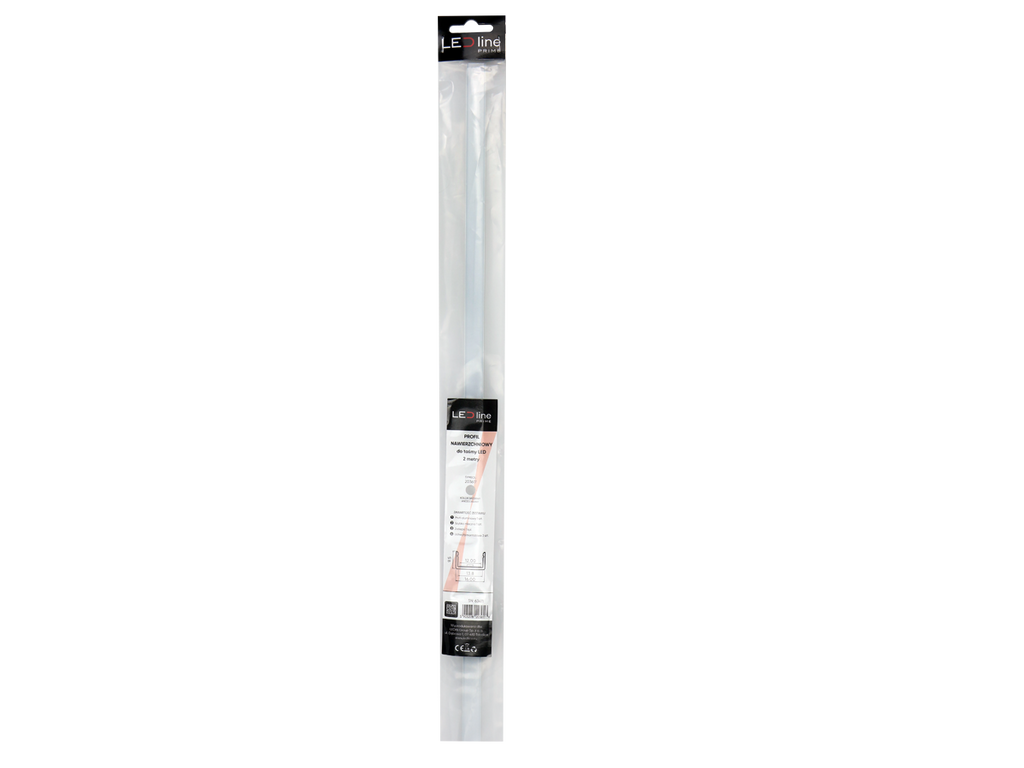 Aluminium oppervlak profiel zilver 2m - PRIME set