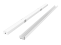 Wit aluminium oppervlak profiel 2m - PRIME set