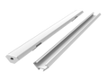 Wit aluminium hoekprofiel 2m - PRIME set