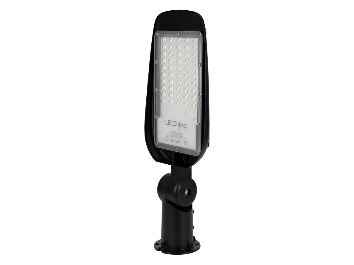 Wegverlichting Armatuur STREETLITE 4000K 50W 5000lm IP65 zwart LITE