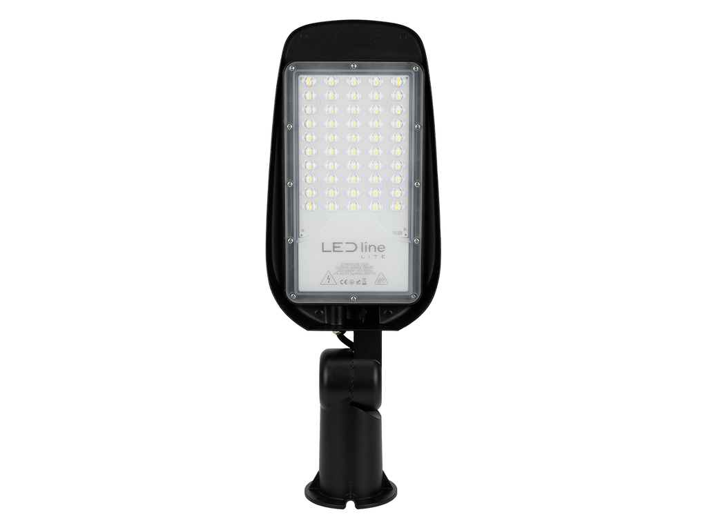 Wegverlichting Armatuur STREETLITE 4000K 50W 5000lm IP65 zwart LITE