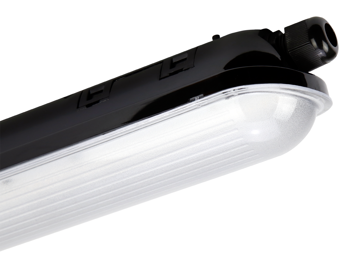 Hermetische armatuur LINKER 4000K 40W 6000lm IP65 120cm zwart PRIME