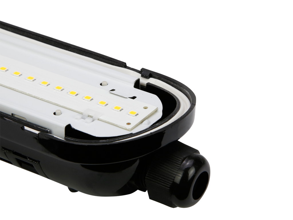 Hermetische armatuur LINKER 4000K 40W 6000lm IP65 120cm zwart PRIME