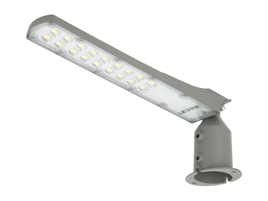 Wegverlichting Armatuur FLAMINGO 4000K 50W 5000lm IP65 grijs LITE