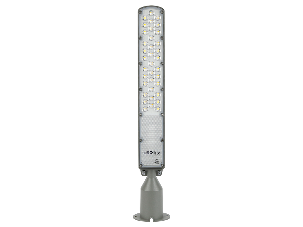Wegverlichting Armatuur FLAMINGO 4000K 100W 10000lm IP65 grijs LITE