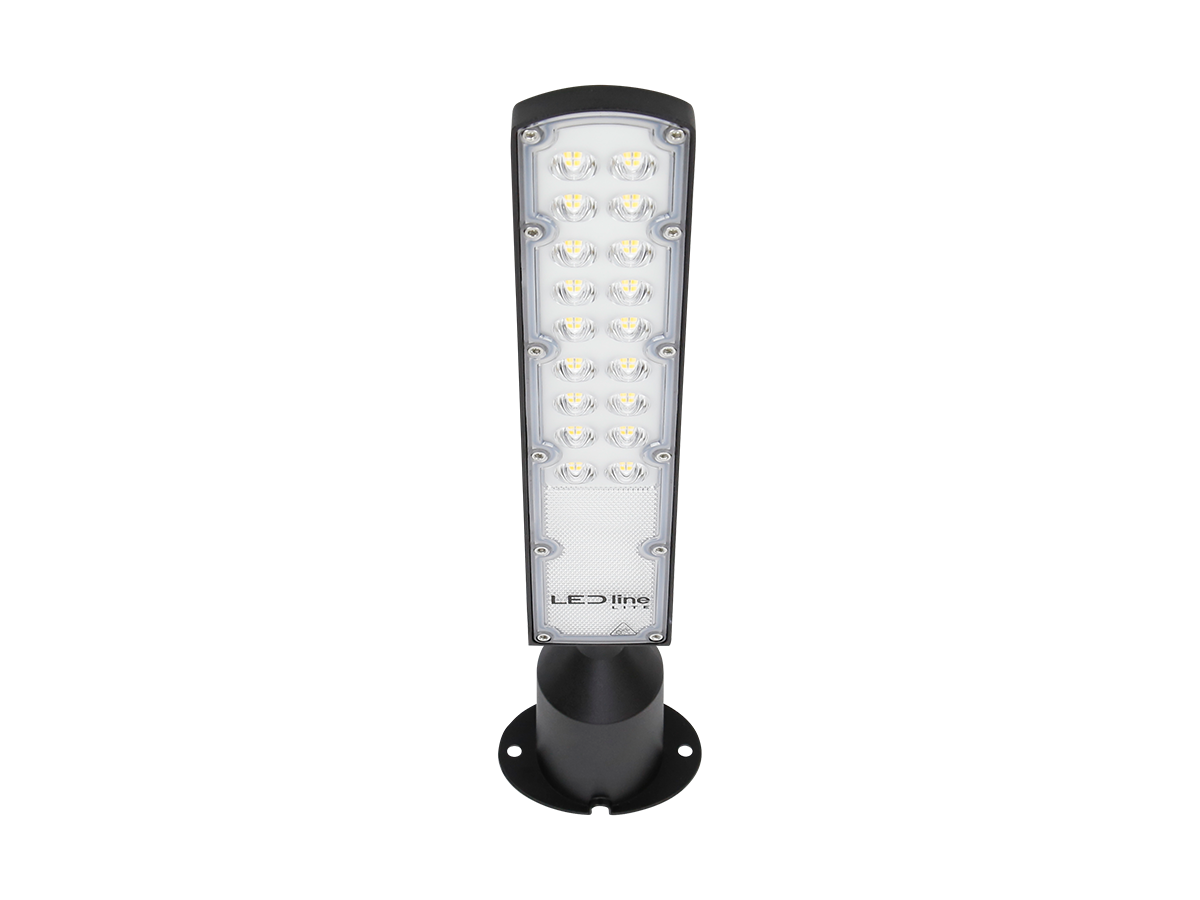 Wegarmatuur FLAMINGO 4000K 50W 5000lm IP65 zwart LITE