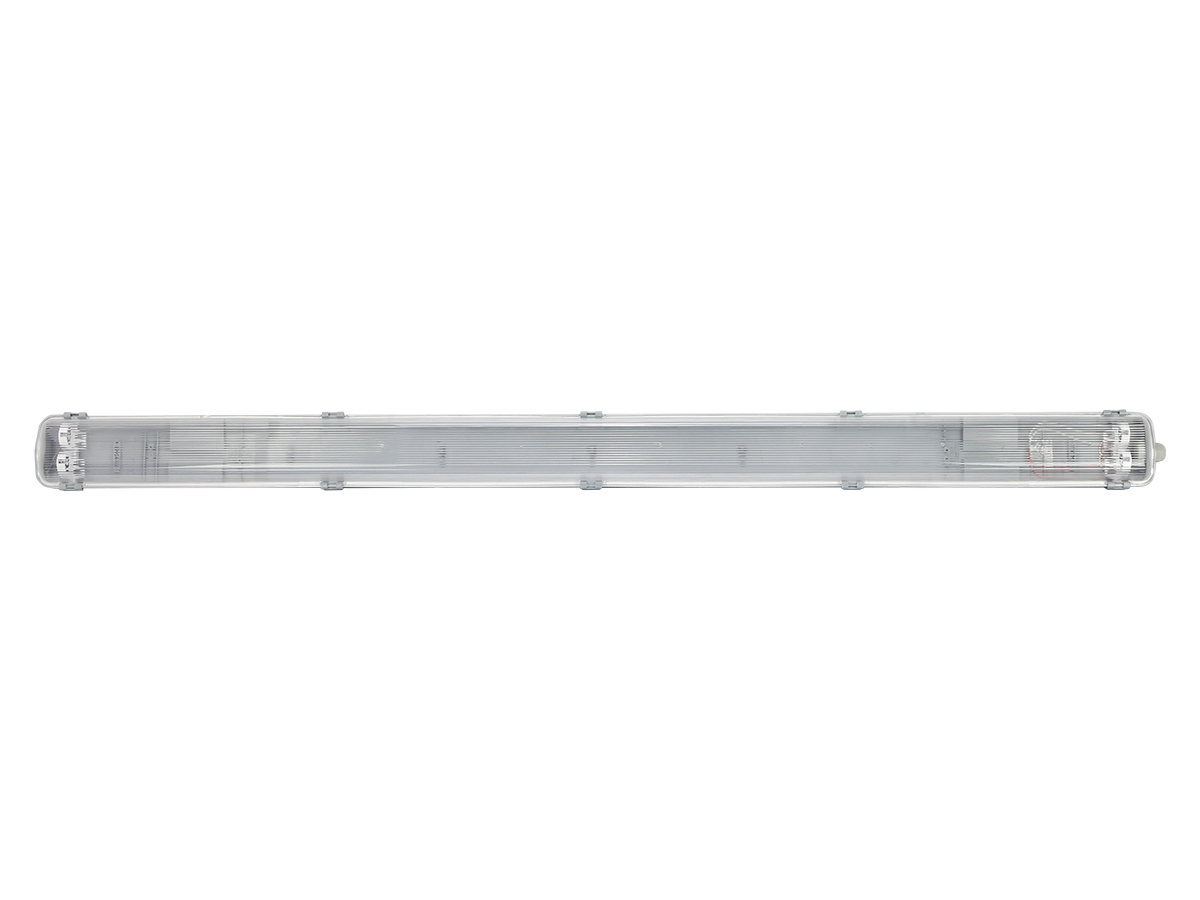Hermetische armatuur VANTA 2xT8 LED IP65 120cm grijs ABS/PS LITE