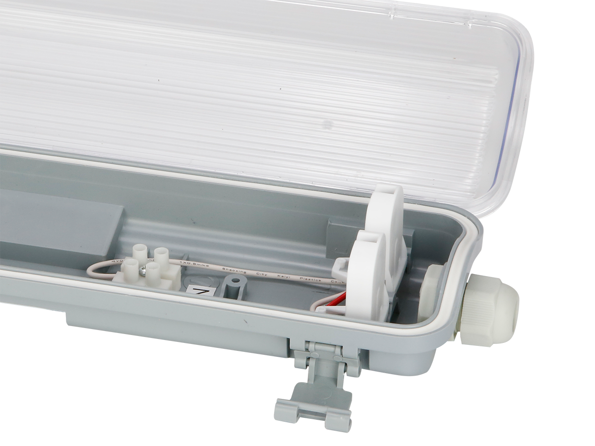 Hermetische armatuur VANTA 2xT8 LED IP65 150cm grijs ABS/PS LITE