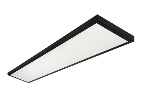 Backlit Paneel 2in1 4000K 40W 4000lm IP20 30x120cm zwart Oppervlak/Inbouw LITE