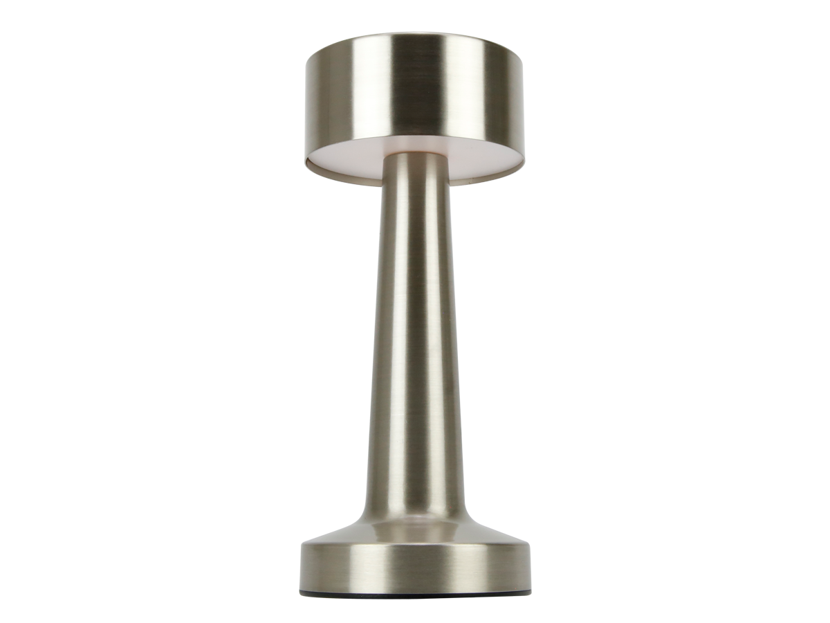 Tafellamp RIWIA 1.0W 120lm CCT zilver 1.8Ah