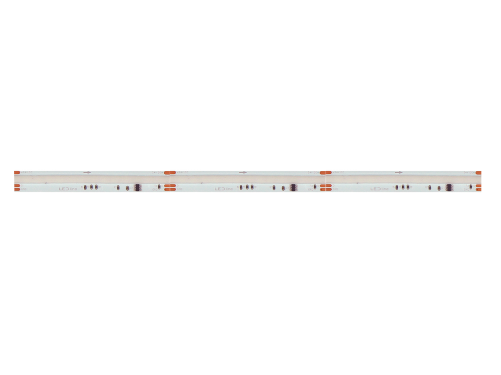 LED strip 784 COB 24V RGBW 4000K 21W IP20 DIGITAL SPI 10mm 5m 350lm/m PRIME