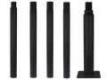 Opvouwbare lichtmast 5m zwart PRIME