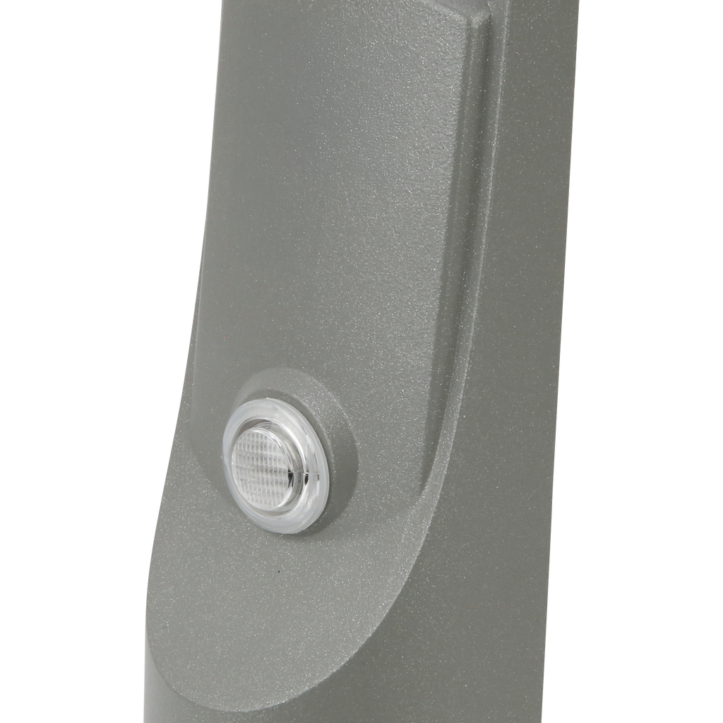 Wegverlichting Armatuur FLAMINGO 4000K 50W 5000lm IP65 grijs LITE schemeringssensor