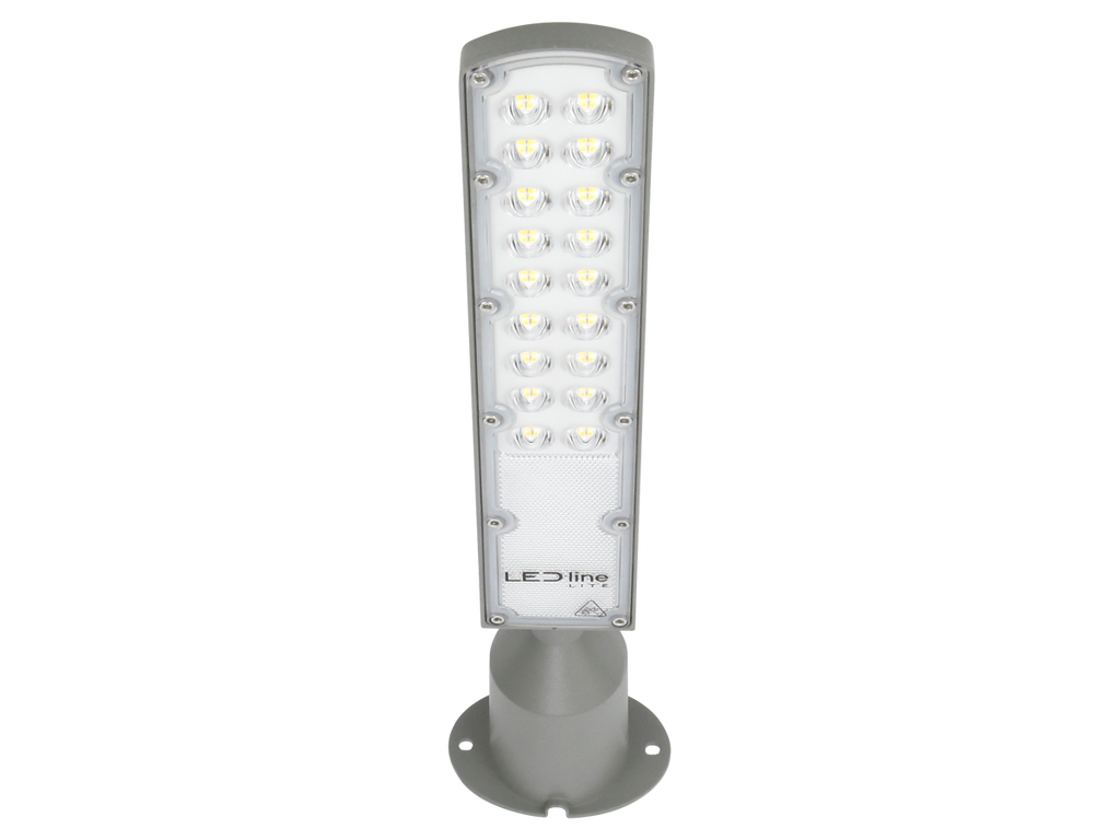 Wegverlichting Armatuur FLAMINGO 4000K 50W 5000lm IP65 grijs LITE schemeringssensor