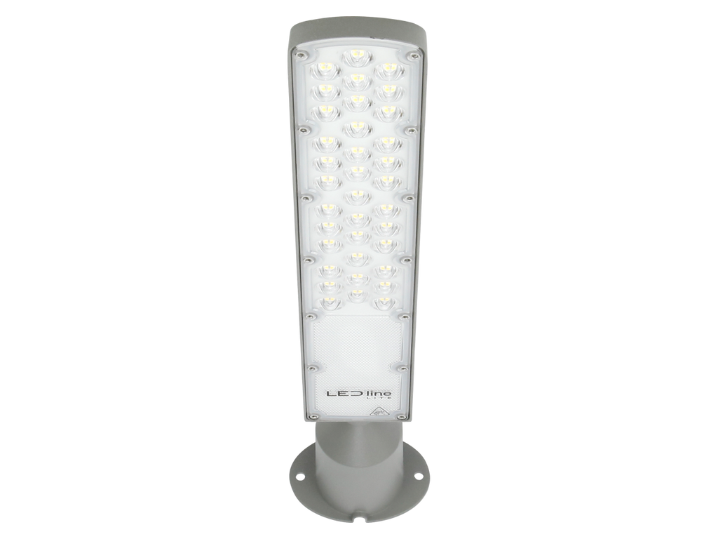 Wegverlichting Armatuur FLAMINGO 4000K 100W 10000lm IP65 grijs LITE schemeringssensor