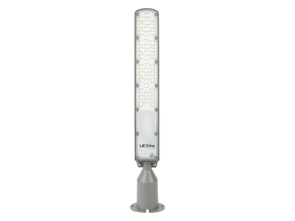 Wegverlichting Armatuur FLAMINGO 4000K 100W 10000lm IP65 grijs LITE schemeringssensor