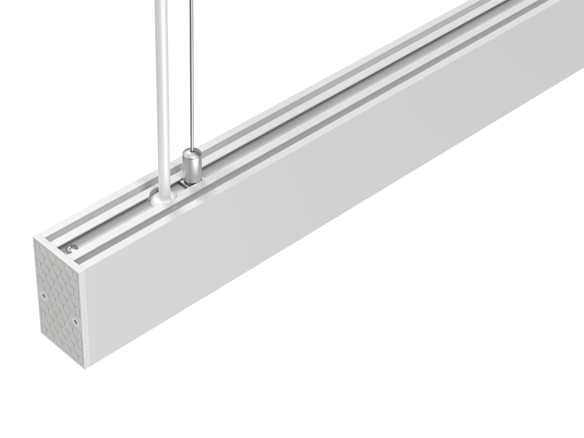 Lineaire armature EXECULINE 4000K 30W 3900lm 96° IP20 120cm wit PRIME