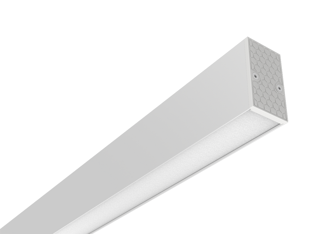 Lineaire armature EXECULINE 4000K 30W 3900lm 96° IP20 120cm wit PRIME