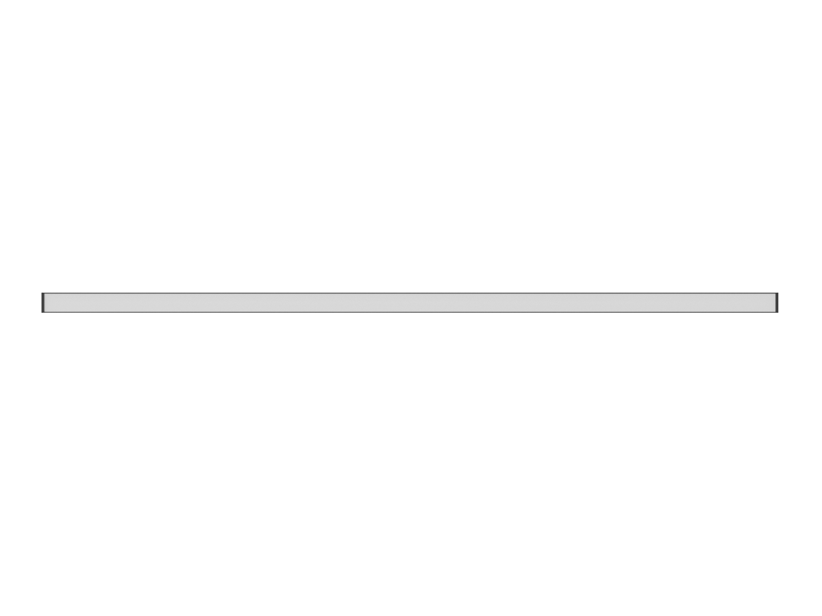 Lineaire armature EXECULINE 4000K 30W 3750lm 96° IP20 120cm zwart PRIME