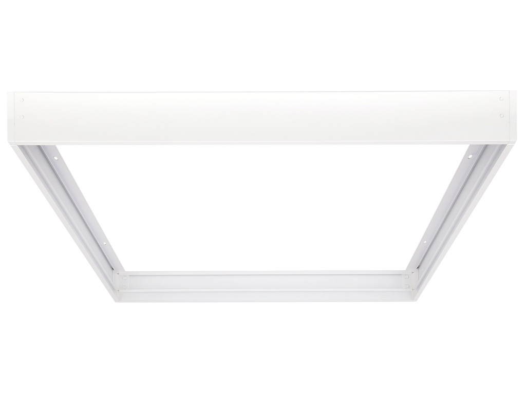 Montagerand voor panelen 60x60 H62mm wit opvouwbaar LITE