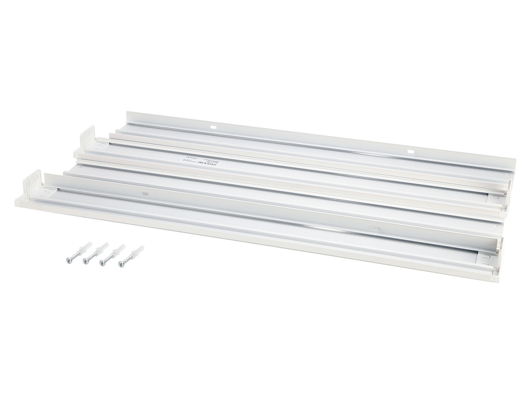 Montagerand voor panelen 60x60 H62mm wit opvouwbaar LITE