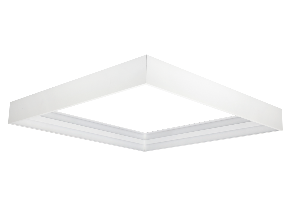 Montagerail voor panelen 60x60 H70mm wit Easy Slide PRIME