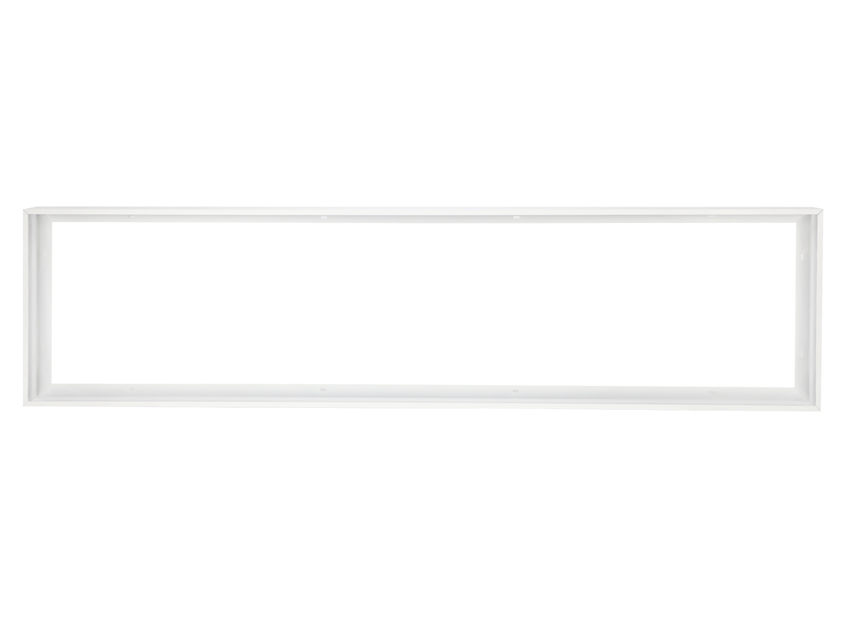 Montagerand voor panelen 30x120 H70mm wit Easy Slide PRIME