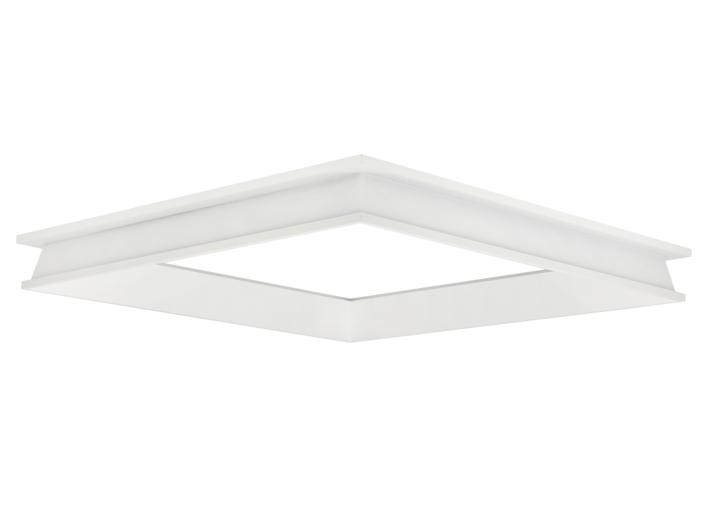 Rand SKYFRAME voor panelen 60x60 H70mm wit PRIME