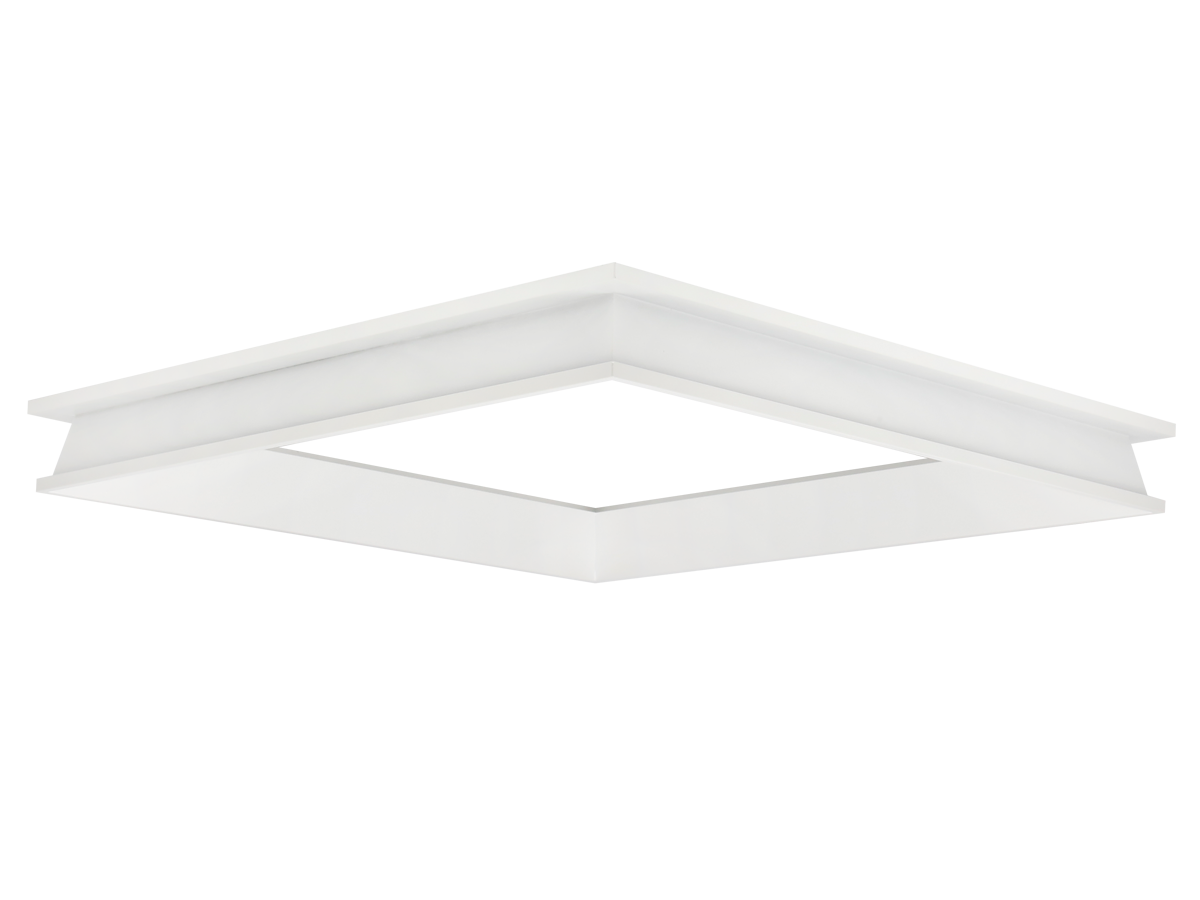 Rand SKYFRAME voor panelen 60x60 H70mm wit PRIME