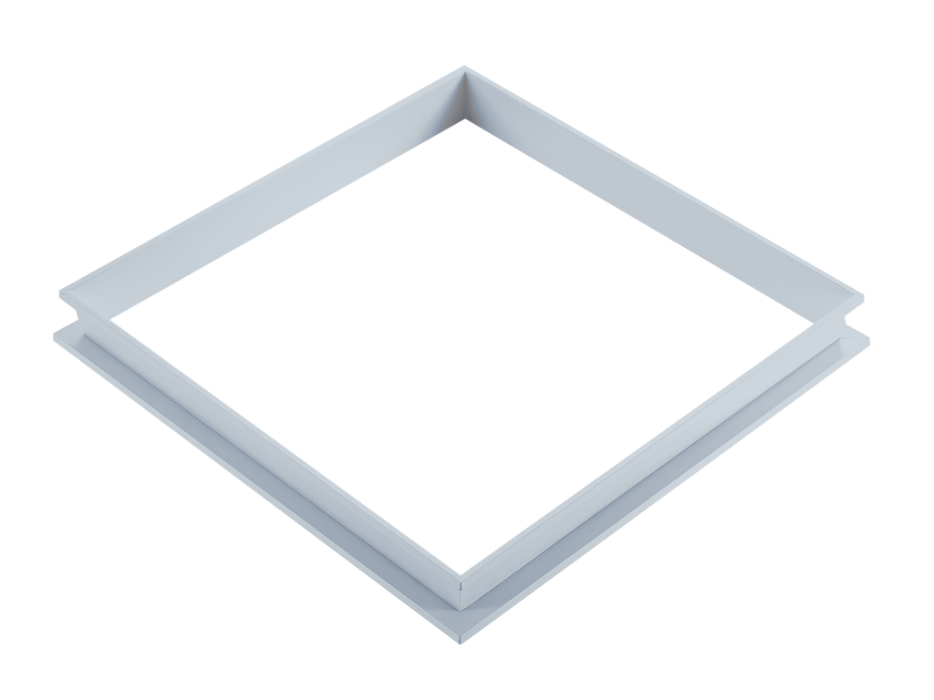 Backlit Paneel 4000K 40W 4800lm IP20 60x60cm wit met Skyframe rand PRIME