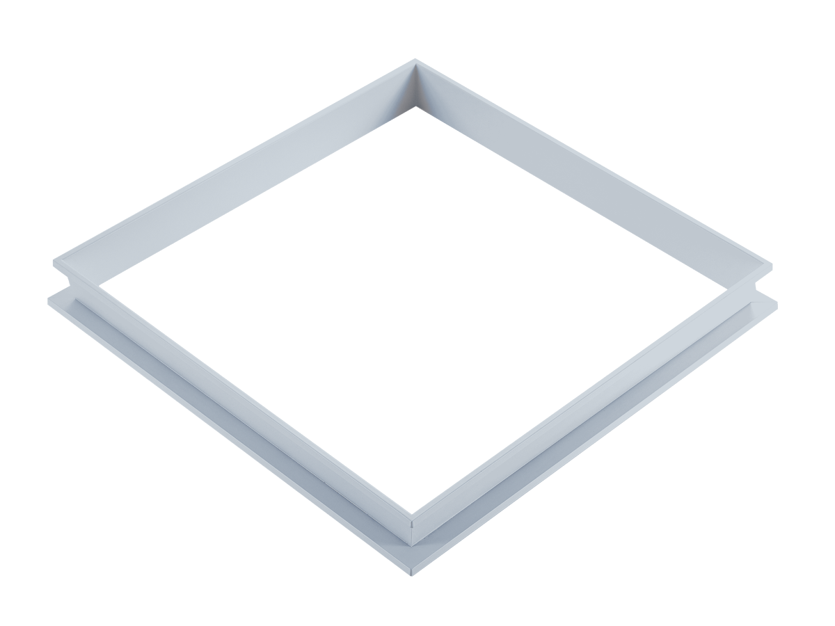 Backlit Paneel 4000K 40W 4000lm IP20 60x60cm wit met Skyframe rand LITE